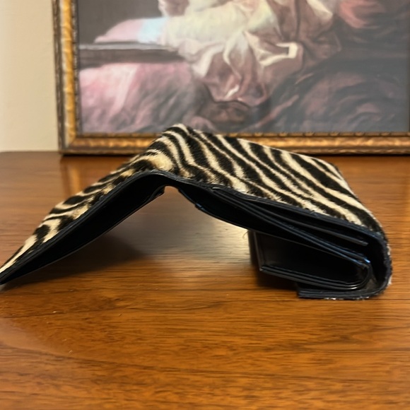 EUC Furla zebra print wallet - Picture 7 of 11